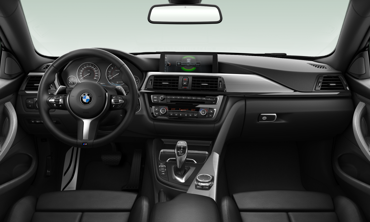 Interior of 2020 BMW 420i (F32), VIN WBA4N32080K877256