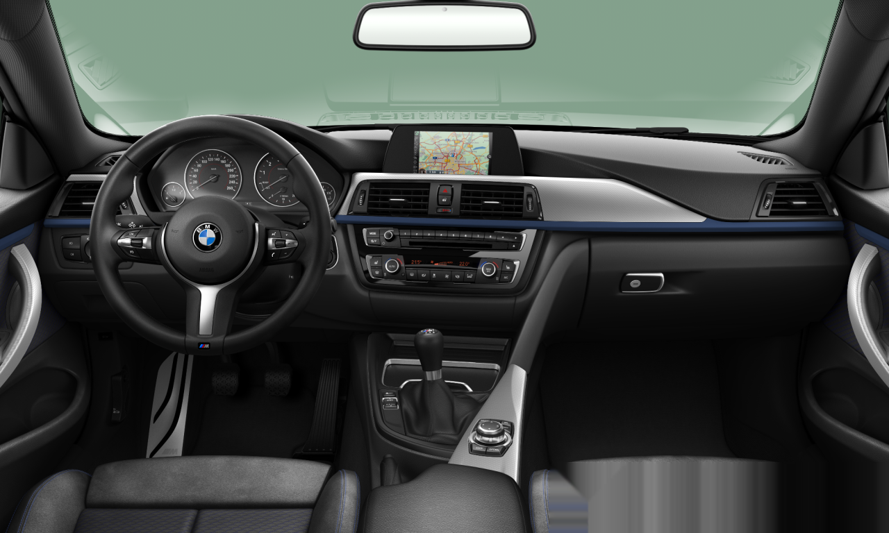 Interior of 2016 BMW 420i xDrive (F32), VIN WBA4N51010K517002