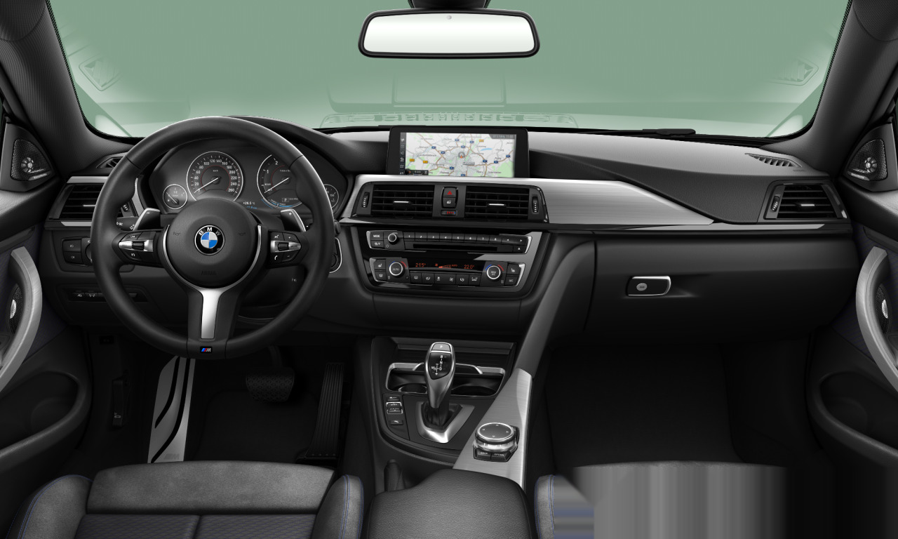 Interior of BMW 420d xdrive (F32), VIN WBA4P91070K681999