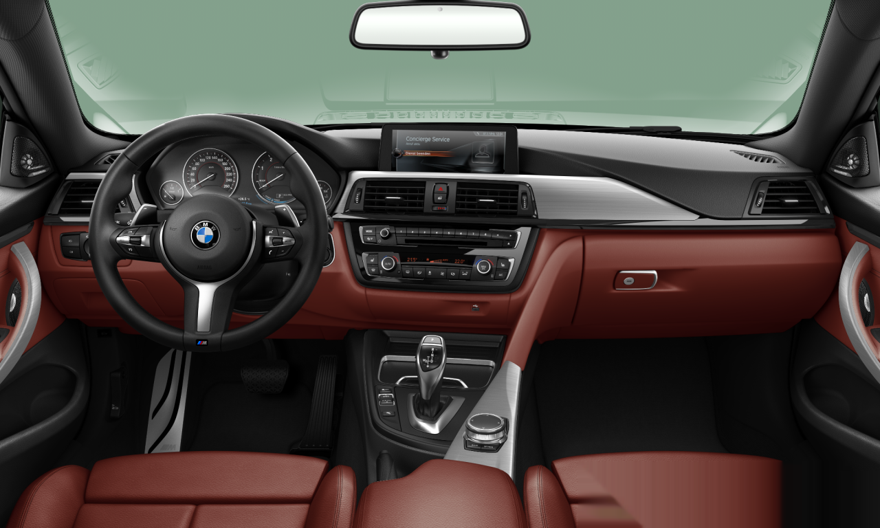 Interior of 2017 BMW 420d xDrive (F32), VIN WBA4P92000K786821