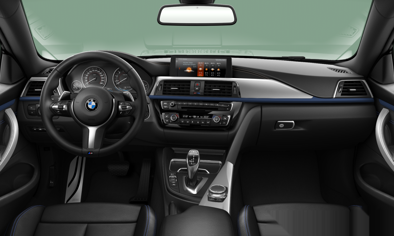 Interior of BMW 420i (F32 (MUE)), VIN WBA4S32030AB85424