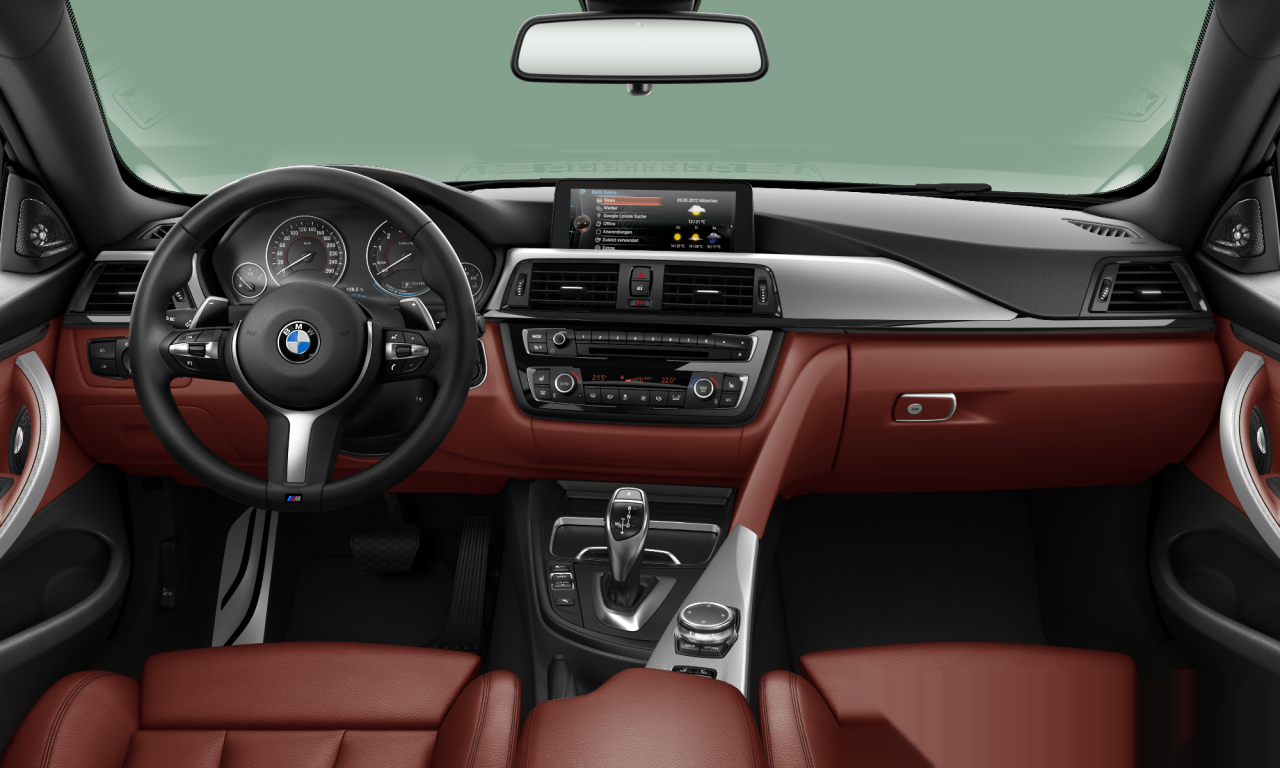 Interior of BMW 440i xDrive (F33), VIN WBA4U11020P988526