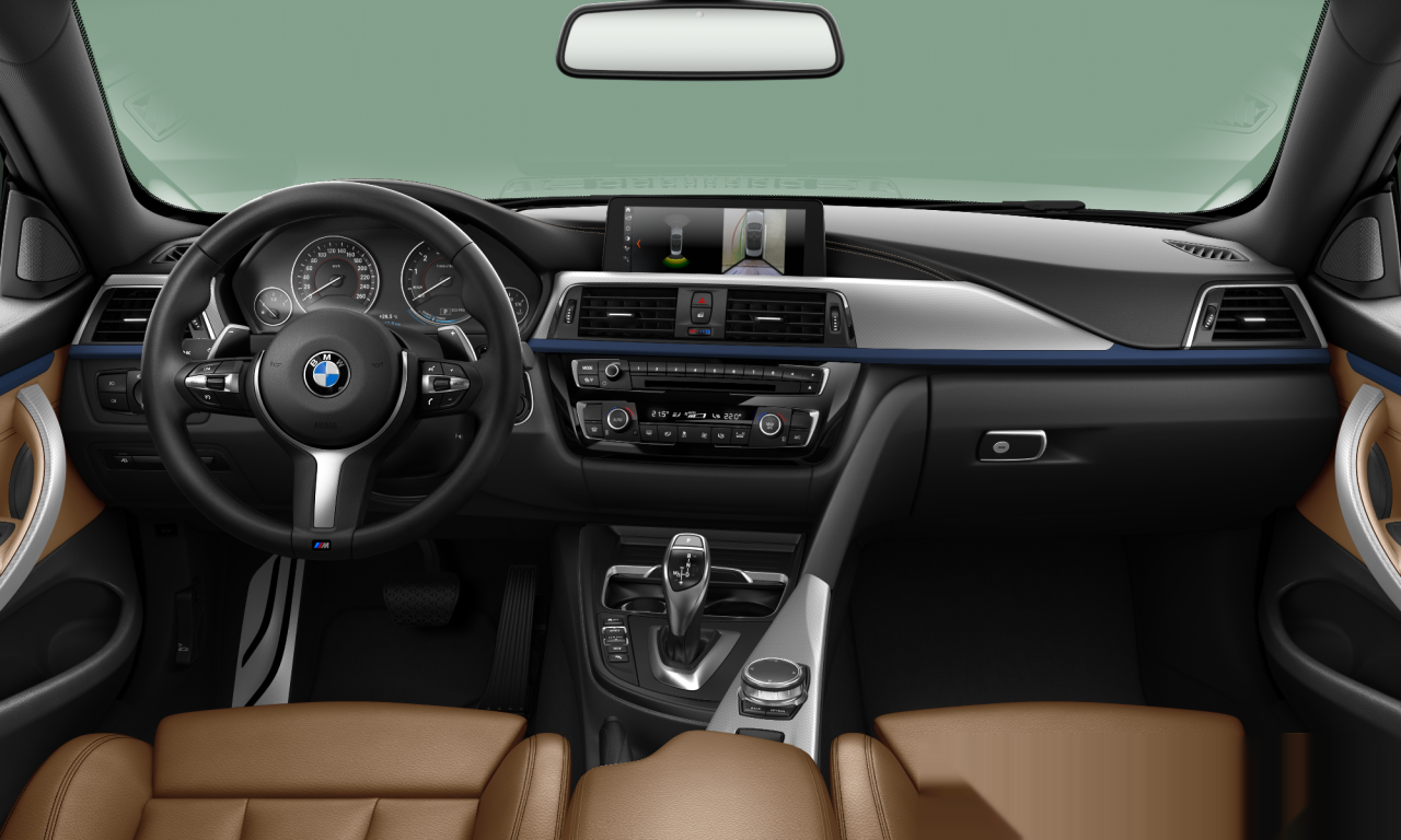 Interior of BMW 430i (F33 (MUE)), VIN WBA4V3107JEA12685