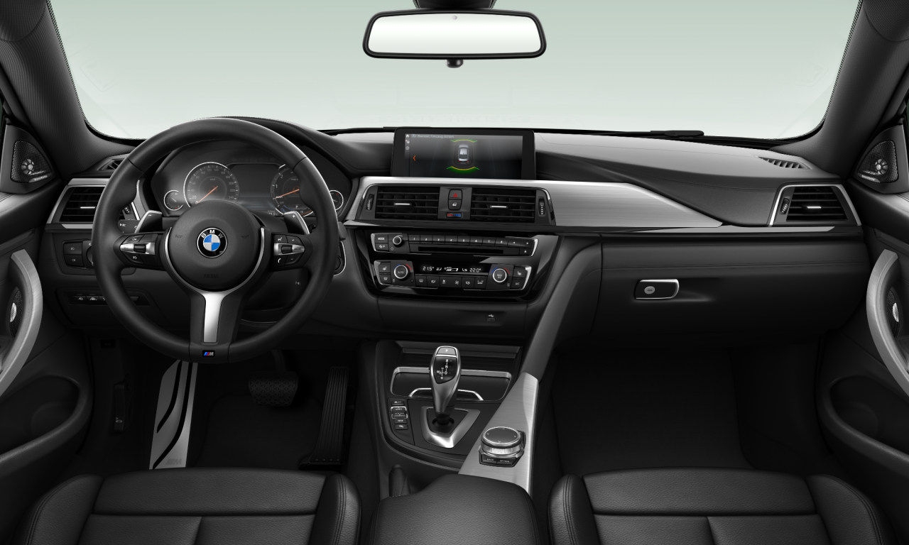 Interior of BMW 440i xDrive (F32 (MUE)), VIN WBA4W91010AF70019