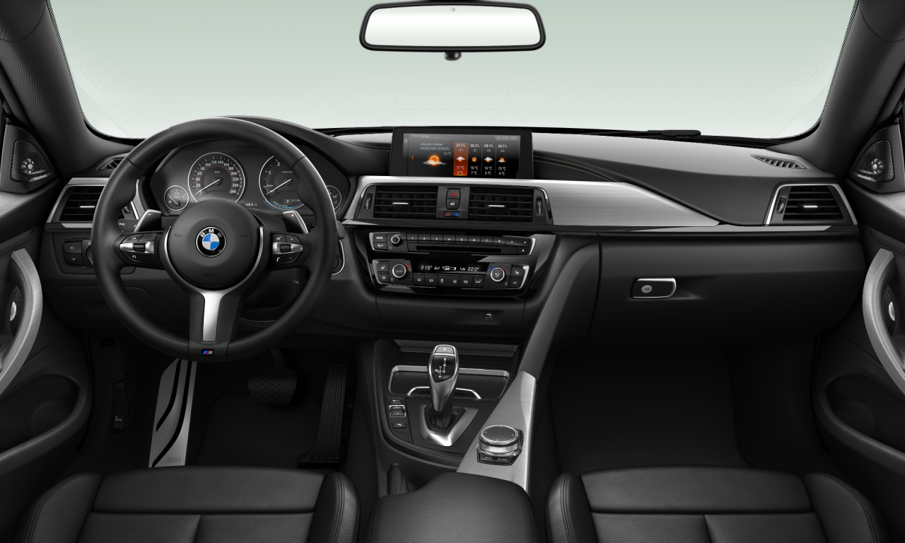 Interior of BMW 420d (F32 (MUE)), VIN WBA4X32040AC38732