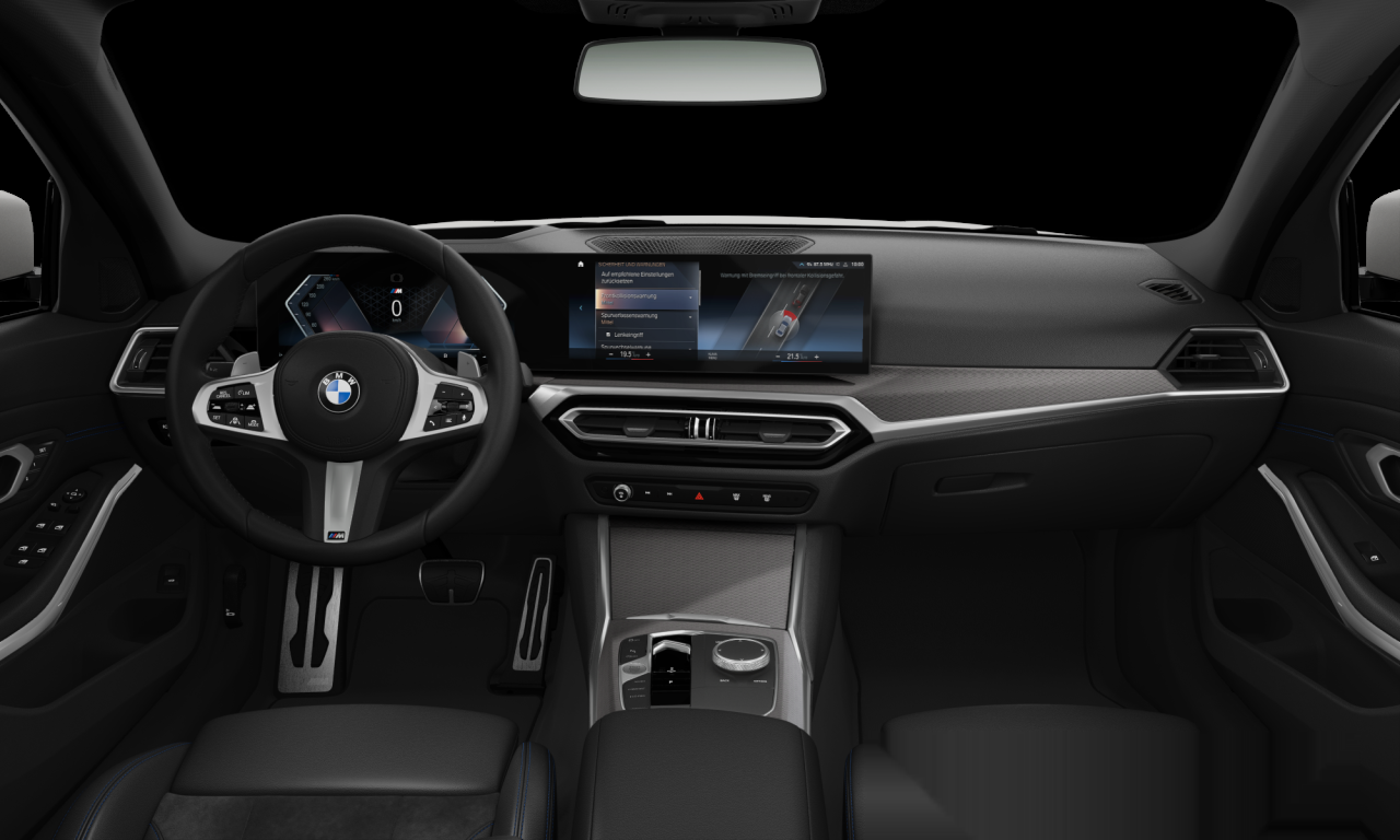 Interior of BMW 320i (G20 (MUE)), VIN WBA50FF0108C96809