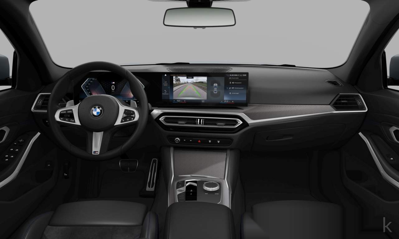 Interior of 2023 BMW 320i (Sedan (4 Doors)), VIN WBA50FF0508D83998