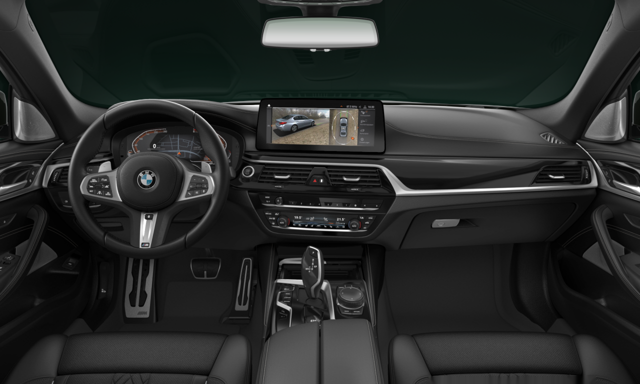 Interior of BMW 540d xDrive (G30 (MUE)), VIN WBA51AH000CG13487