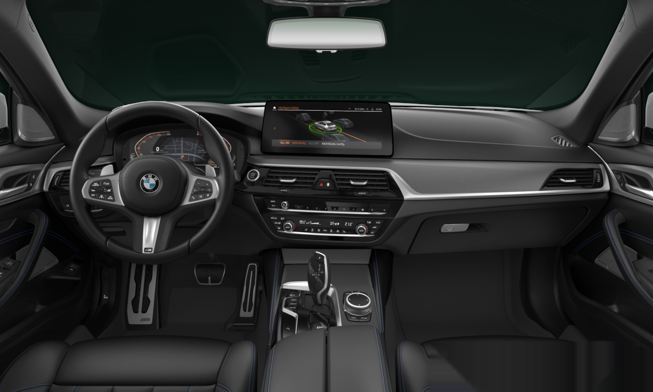 Interior of 2023 BMW 540d xDrive (G30 (MUE)), VIN WBA51AH070CN07650
