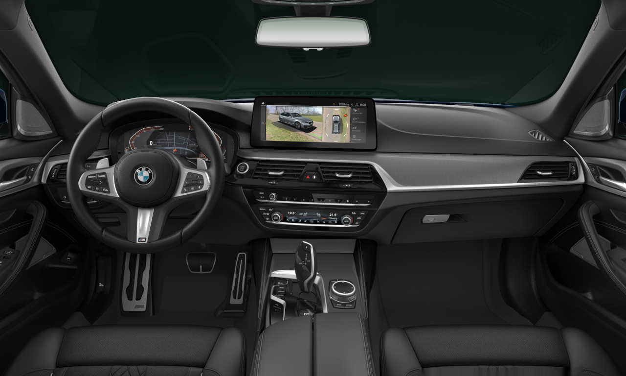 Interior of BMW 540d xDrive (G31 (MUE)), VIN WBA51AJ000CH65201