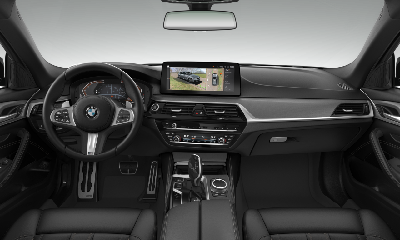 Interior of 2021 BMW 540d xDrive (G31 (MUE)), VIN WBA51AJ010CH33373