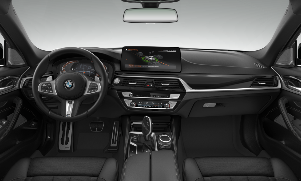 Interior of 2022 BMW 540d xDrive (G31 (MUE)), VIN WBA51AJ030CL78848