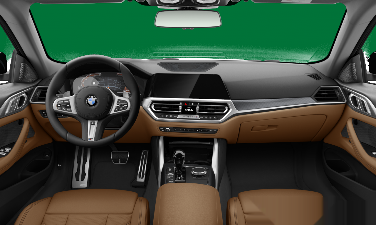 Interior of 2022 BMW 430i (G22), VIN WBA51AP030CM40773