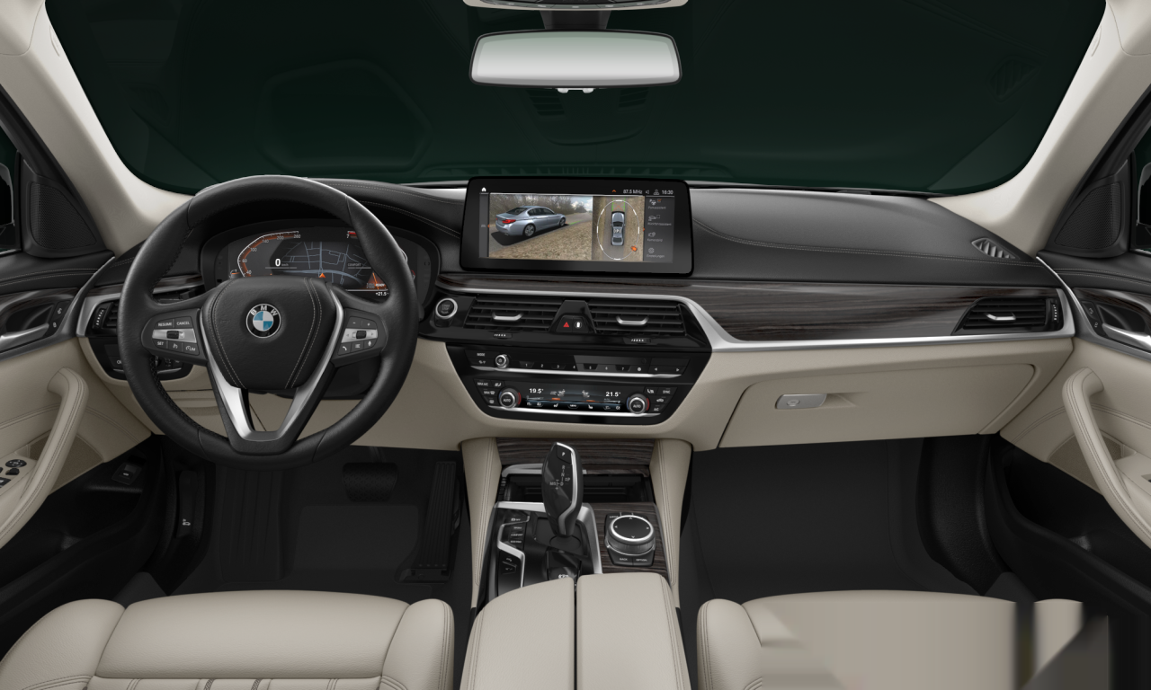 Interior of 2022 BMW 540i (G30 (MUE)), VIN WBA51BJ040WY06284