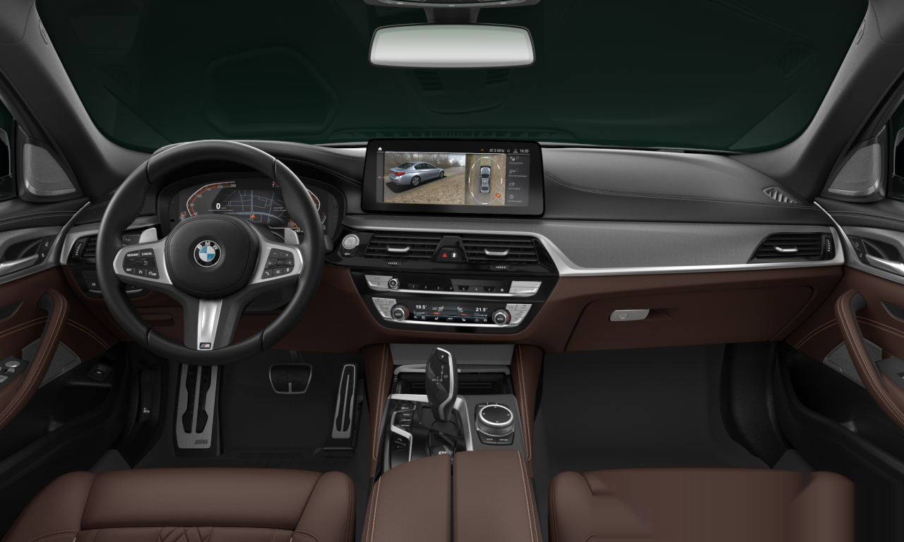 Interior of BMW 540i (G30 (MUE)), VIN WBA51BJ06NWX62943