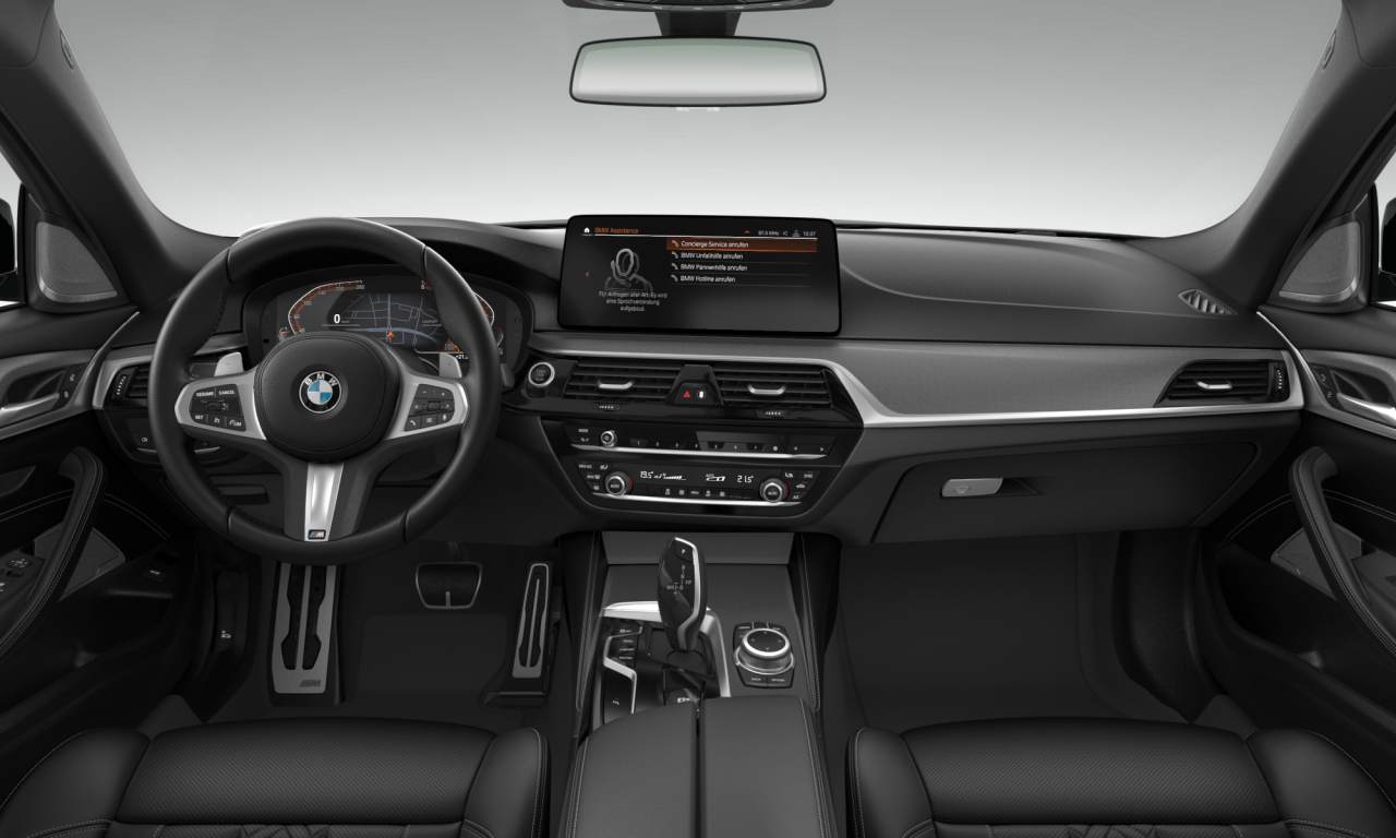 Interior of BMW 520d xDrive (G30 (MUE)), VIN WBA51BL000CJ96589