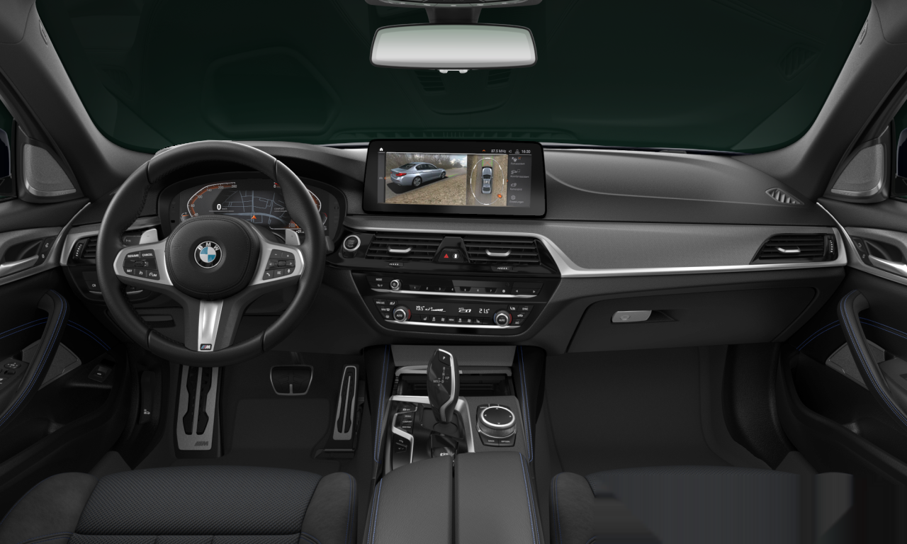 Interior of 2020 BMW 520d xDrive (G30 (MUE)), VIN WBA51BL060CF86714