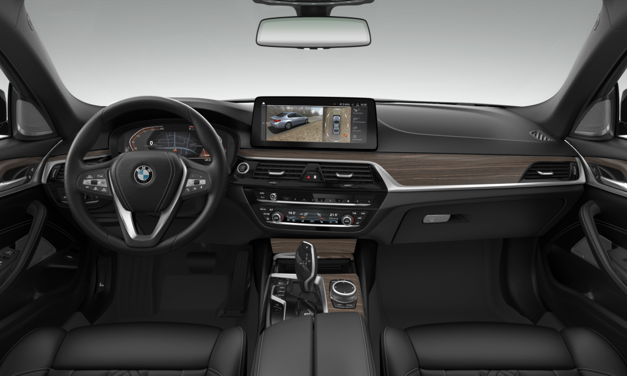 Interior of 2020 BMW 520d xDrive (G30 (MUE)), VIN WBA51BL070WW97574