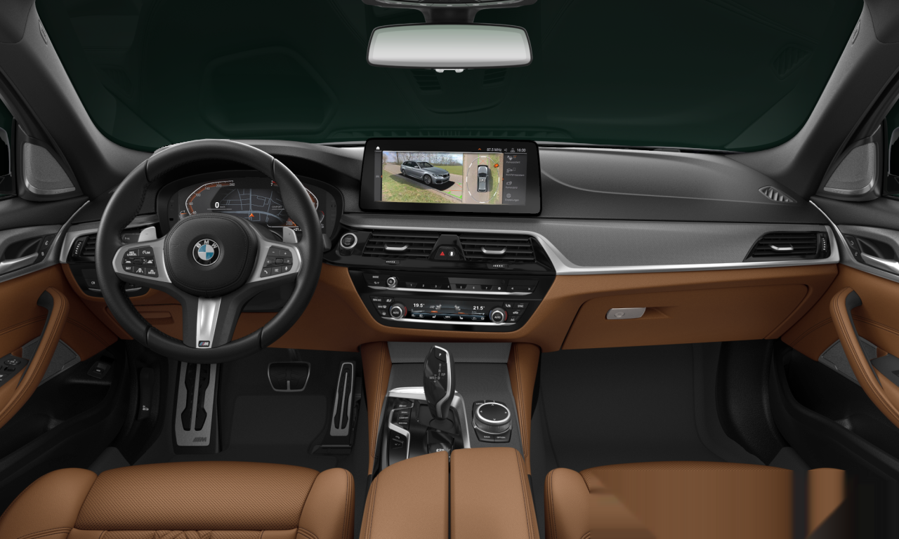 Interior of BMW 530i xDrive (G31 (MUE)), VIN WBA51BM040CN44277