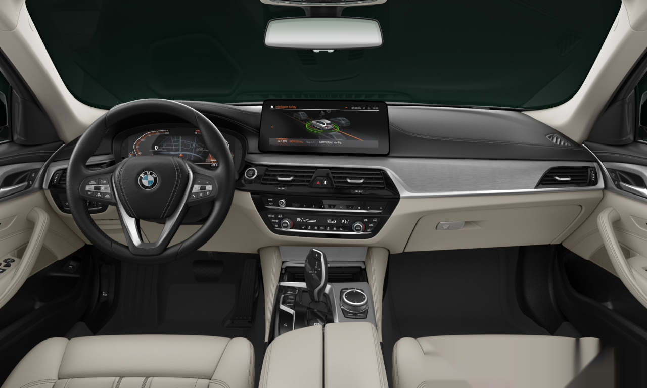 Interior of BMW 520d xDrive (G31 (MUE)), VIN WBA51BN000CG27996