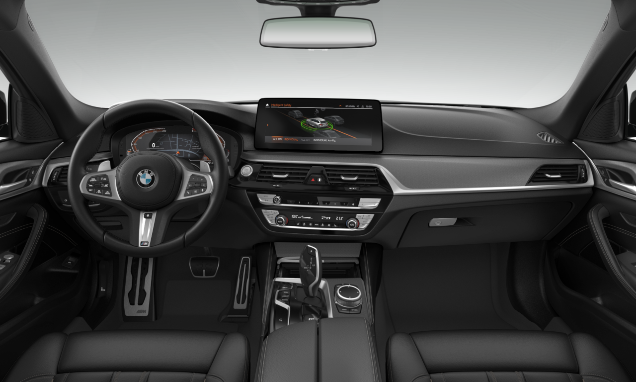 Interior of 2020 BMW 520d xDrive (G31 (MUE)), VIN WBA51BN010CF70336