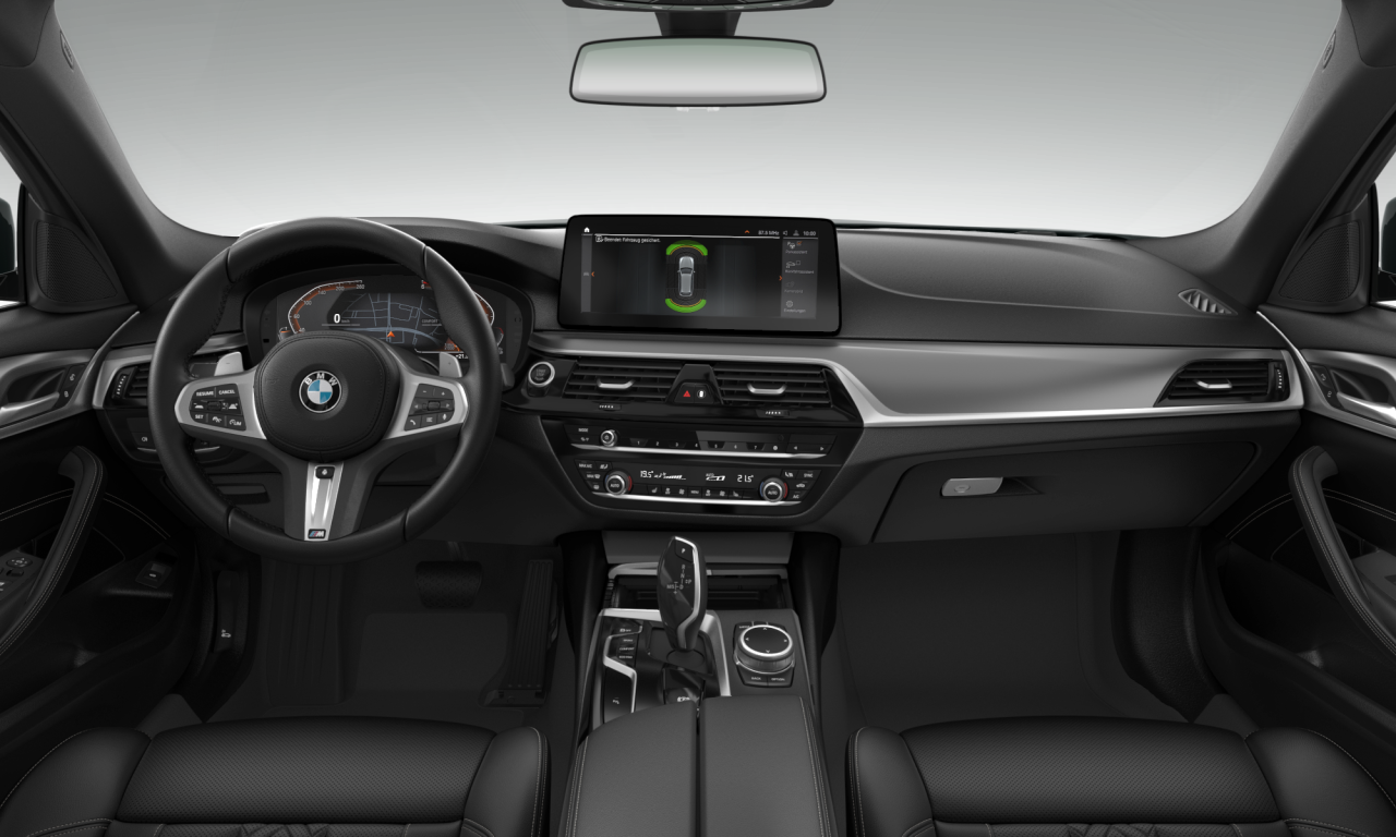 Interior of BMW 520d xDrive (G31 (MUE)), VIN WBA51BN01RCR50920