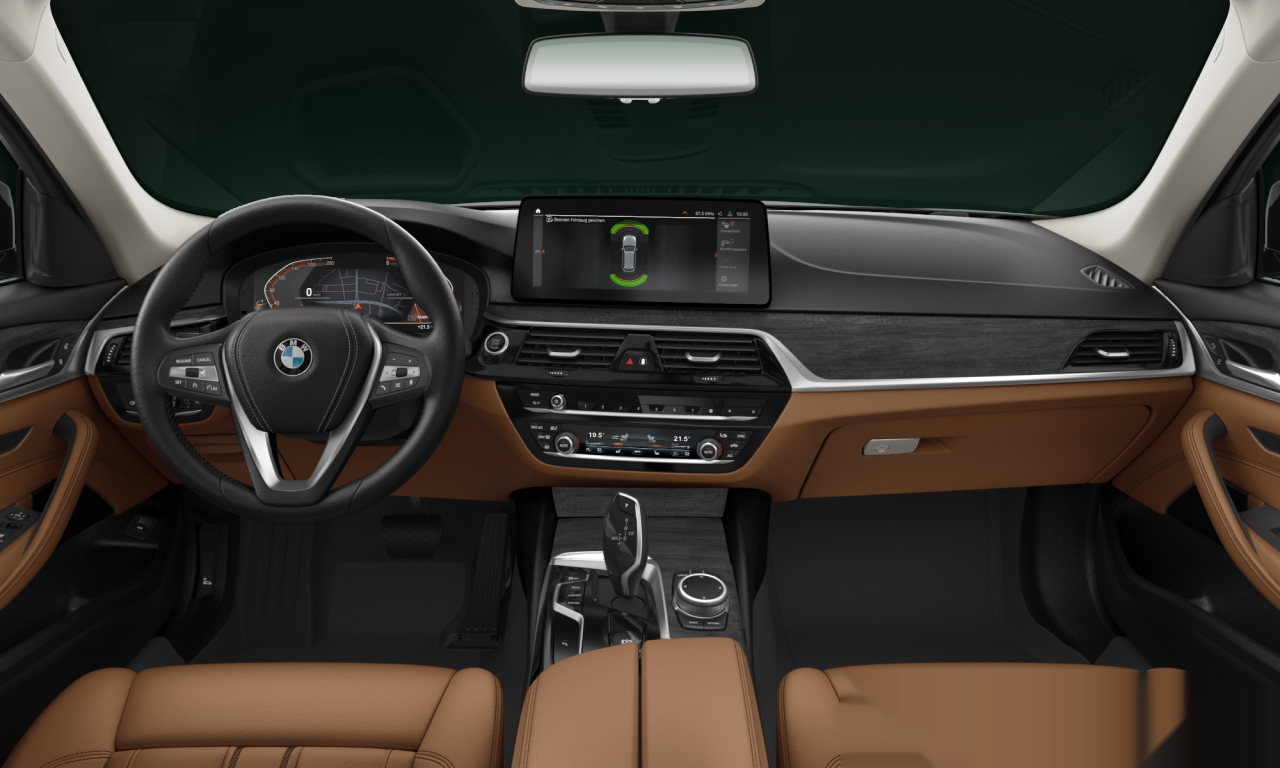 Interior of BMW 520d xDrive (G31 (MUE)), VIN WBA51BN040CN39904
