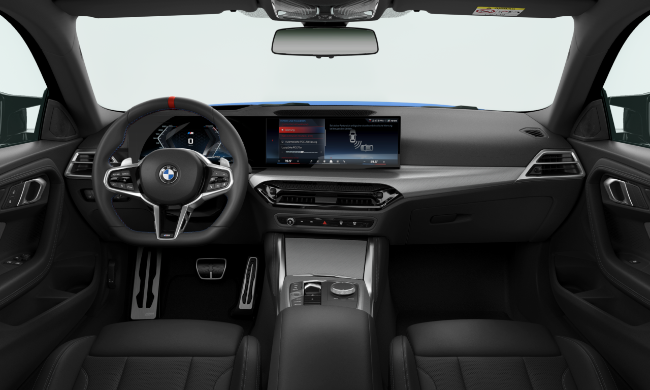 Interior of 2025 BMW M240i xDrive (G42), VIN WBA51CM0108F28128