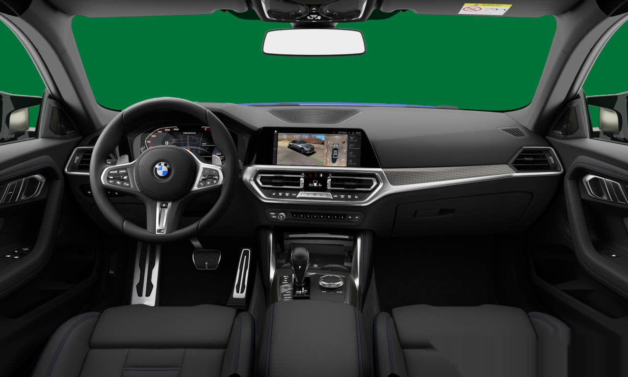 Interior of BMW M240i xDrive (G42), VIN WBA51CM06N8C74729