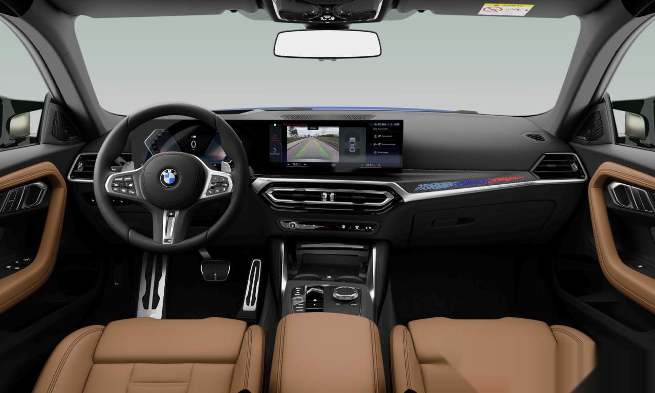 Interior of BMW M240i xDrive (Coupe (2 Doors)), VIN WBA51CM0708D09643