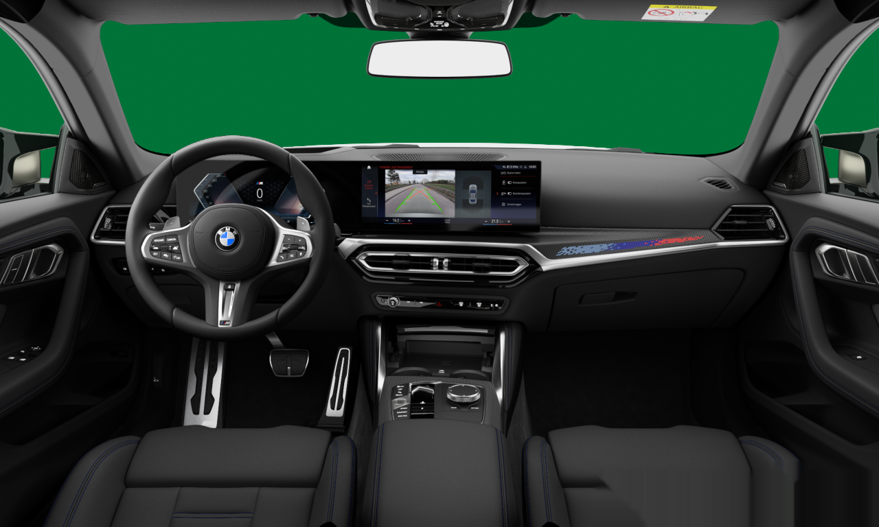 Interior of BMW M240i xDrive (G42), VIN WBA51CM07P8D20619