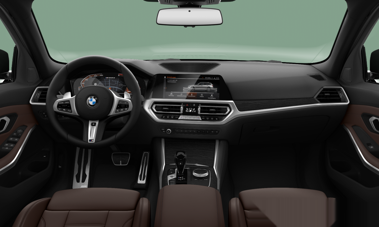 Interior of BMW M340d xDrive (G21), VIN WBA51DZ000FM35866