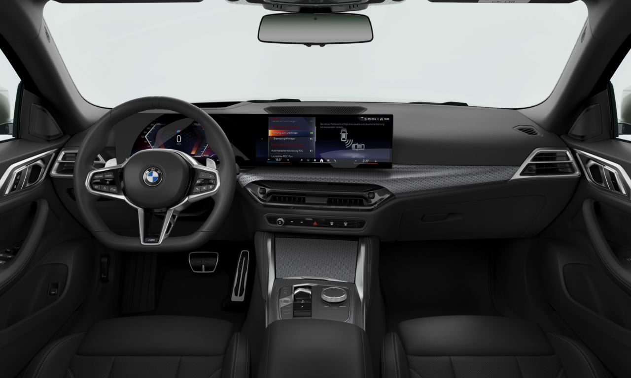Interior of 2024 BMW 420d xDrive (G26 (MUE)), VIN WBA51FR020FT84804