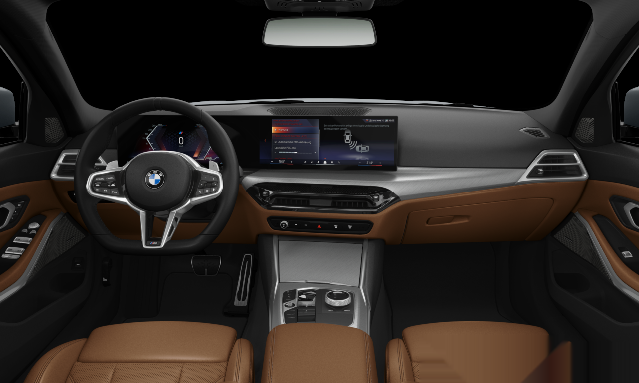 Interior of BMW 320i (G20 (MUE)), VIN WBA51FS03SFT78636