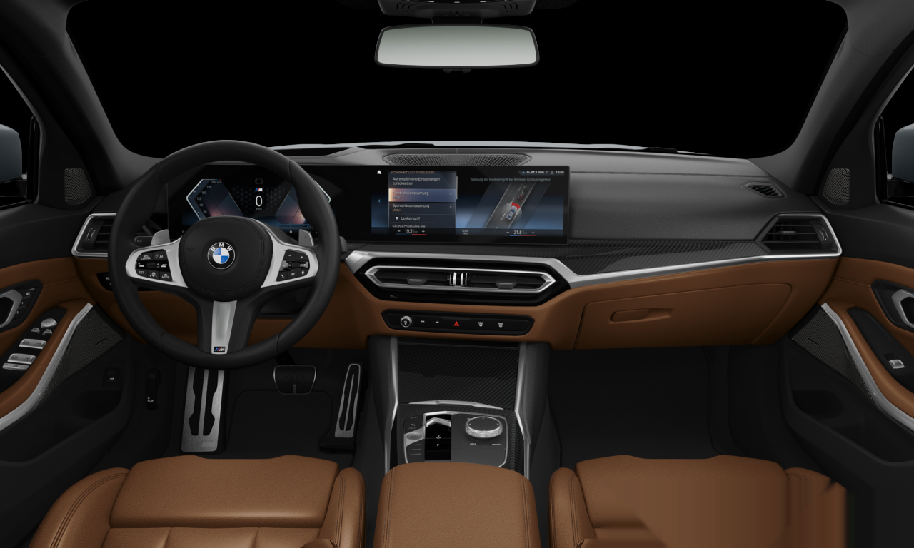 Interior of BMW 320i (G20 (MUE)), VIN WBA51FS0XPFR34481