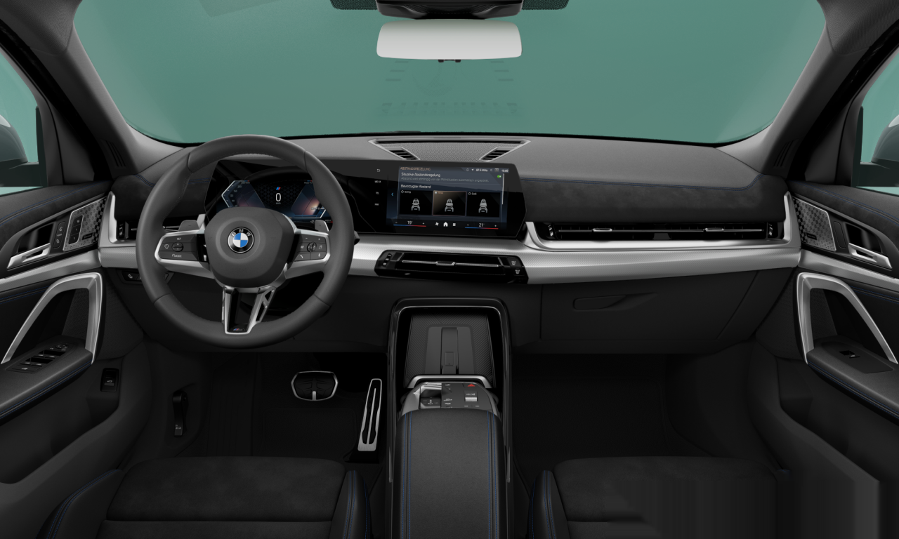 Interior of BMW X2 xDrive20d (U10), VIN WBA51GN0X05132882