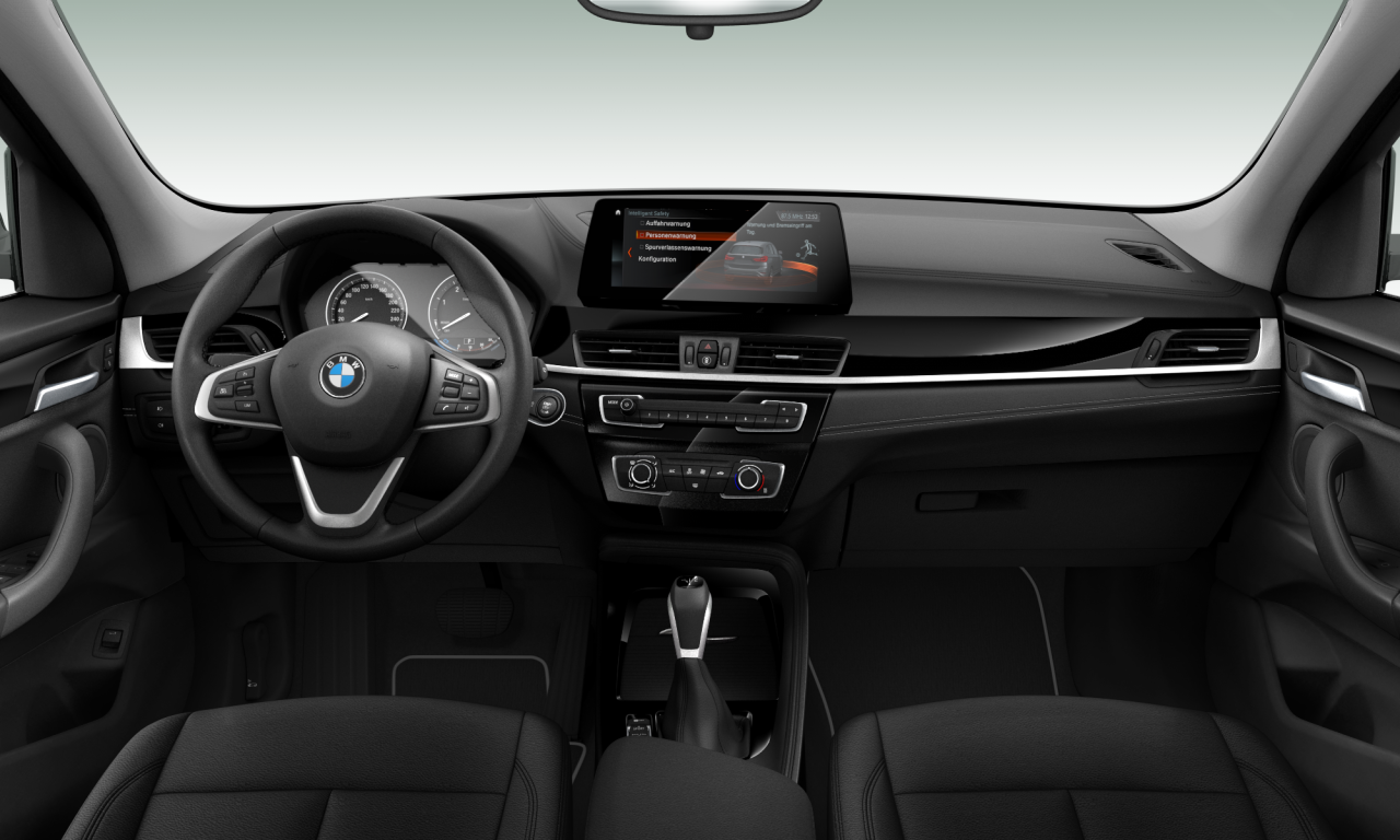 Interior of 2020 BMW X1 sDrive18d (F48 (MUE)), VIN WBA52AC0805S56386