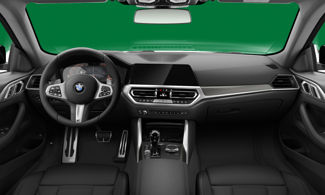 Interior of BMW 430i (G22), VIN WBA52AP0X0CF64412