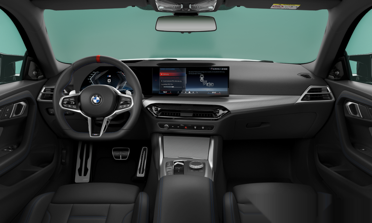 Interior of 2024 BMW M240i xDrive (G42), VIN WBA52CM0408F07786