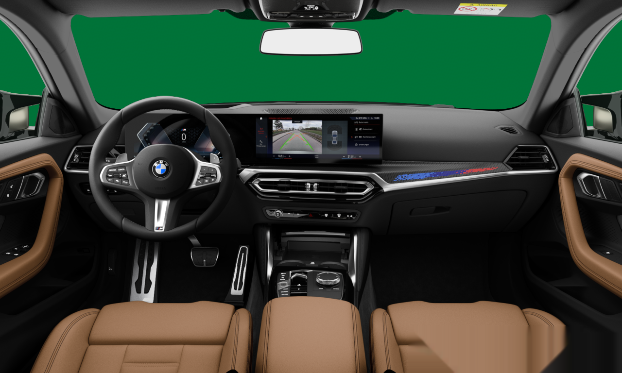 Interior of BMW M240i xDrive (G42), VIN WBA52CM0X08E09944