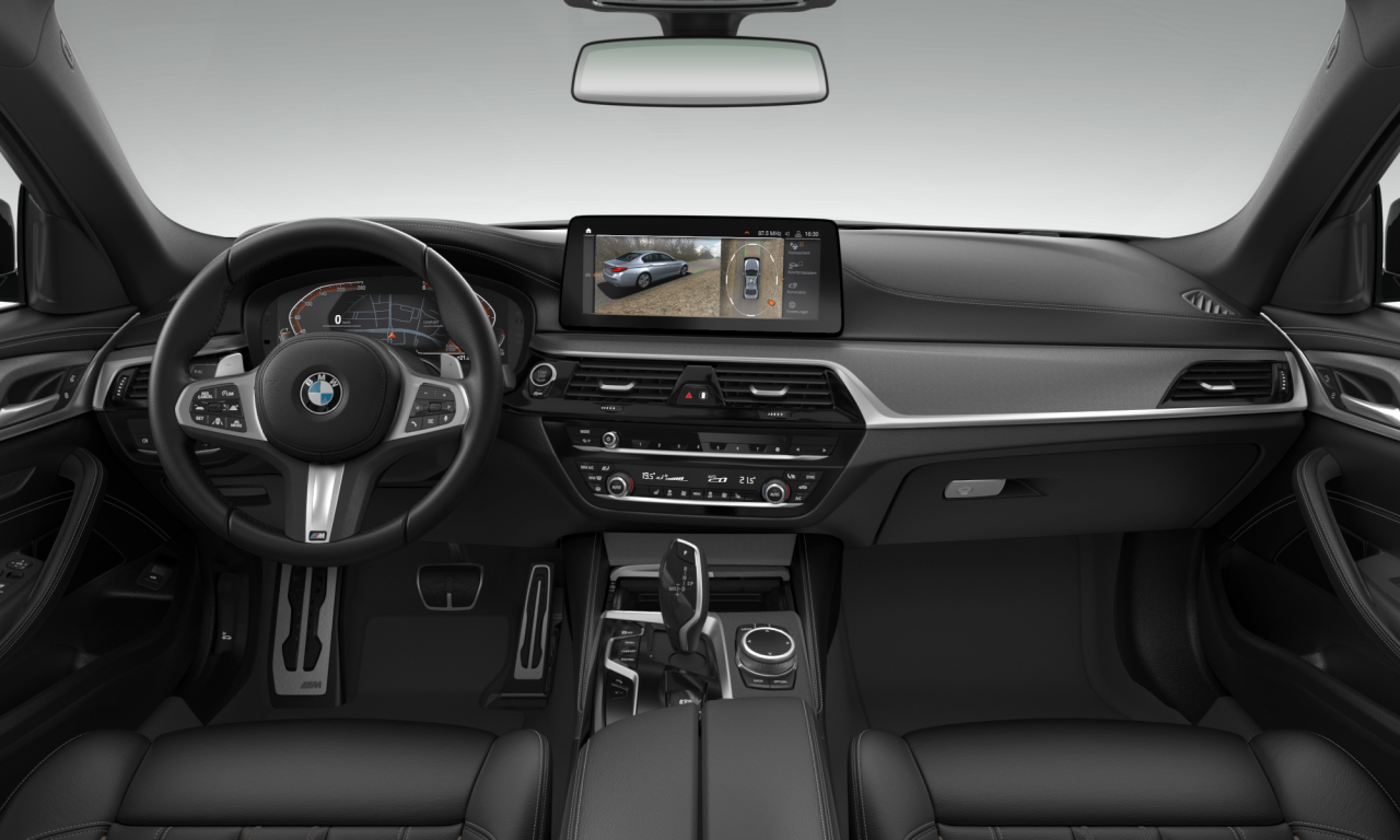 Interior of BMW 530d (G30 (MUE)), VIN WBA52DC000CM84220