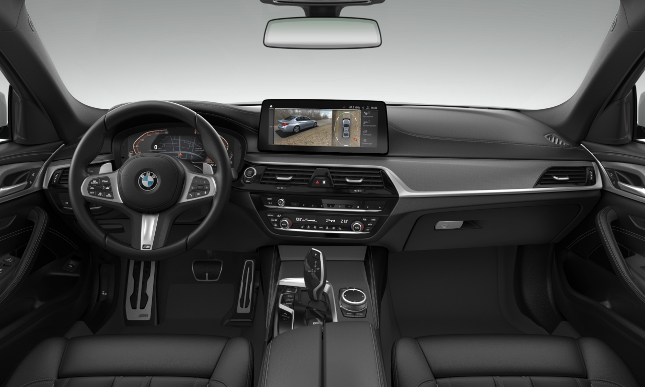 Interior of BMW 530d (G30 (MUE)), VIN WBA52DC040CH99511