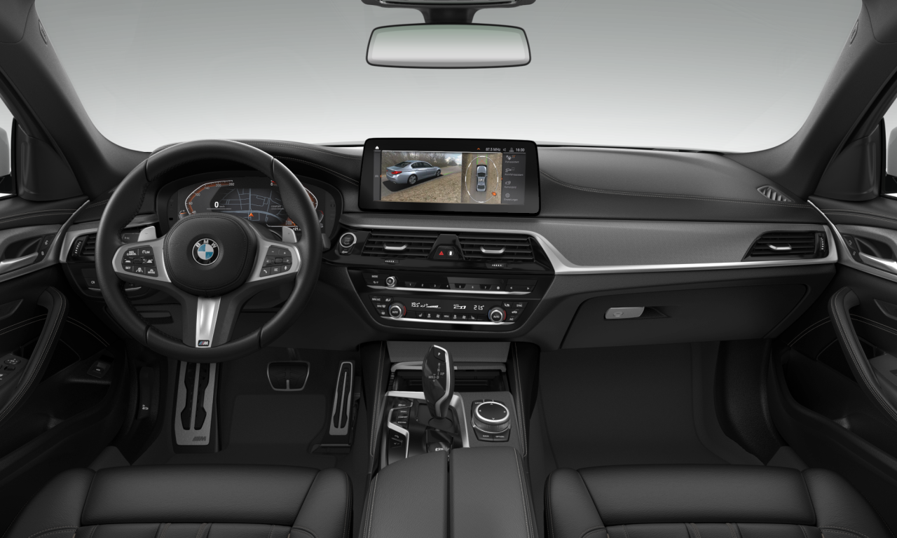 Interior of BMW 530d (G30 (MUE)), VIN WBA52DC050CL12488