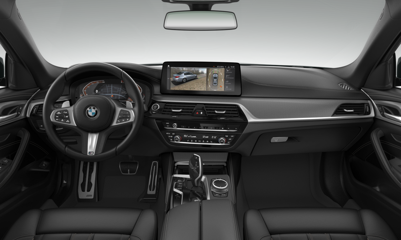 Interior of BMW 530d (G30 (MUE)), VIN WBA52DC070CL20558