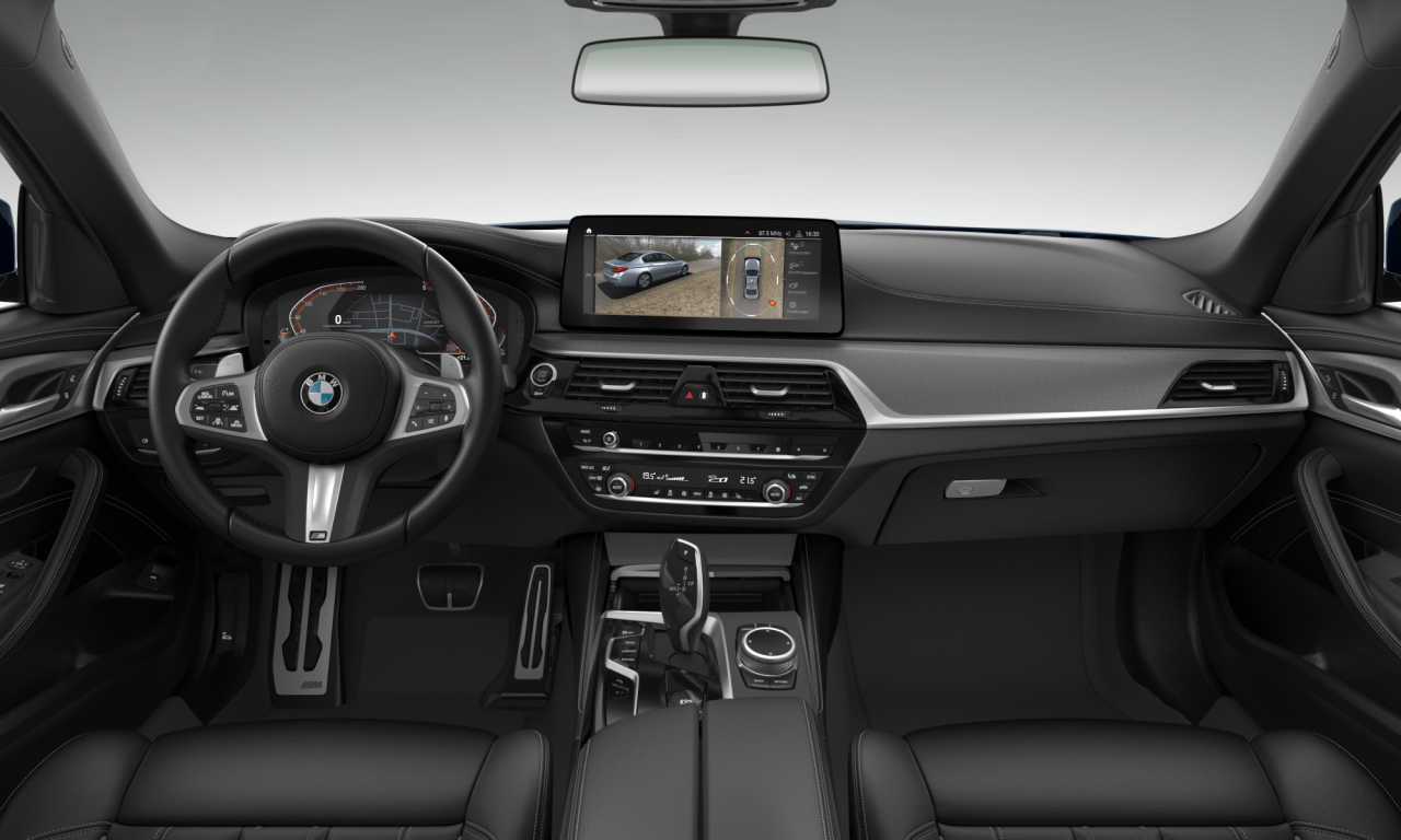 Interior of BMW 530d (G30 (MUE)), VIN WBA52DC070CM67849