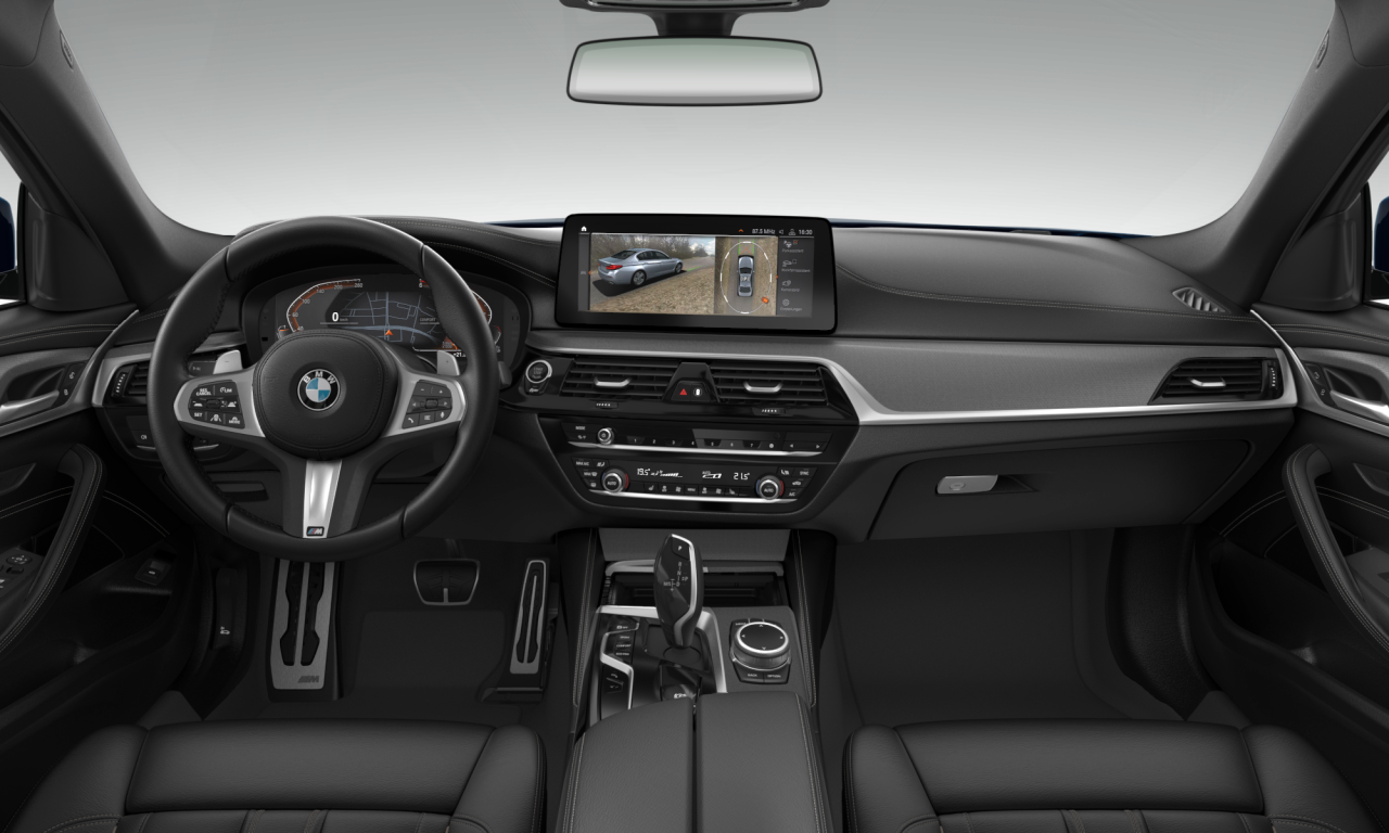 Interior of BMW 530d (G30 (MUE)), VIN WBA52DC080CF24725