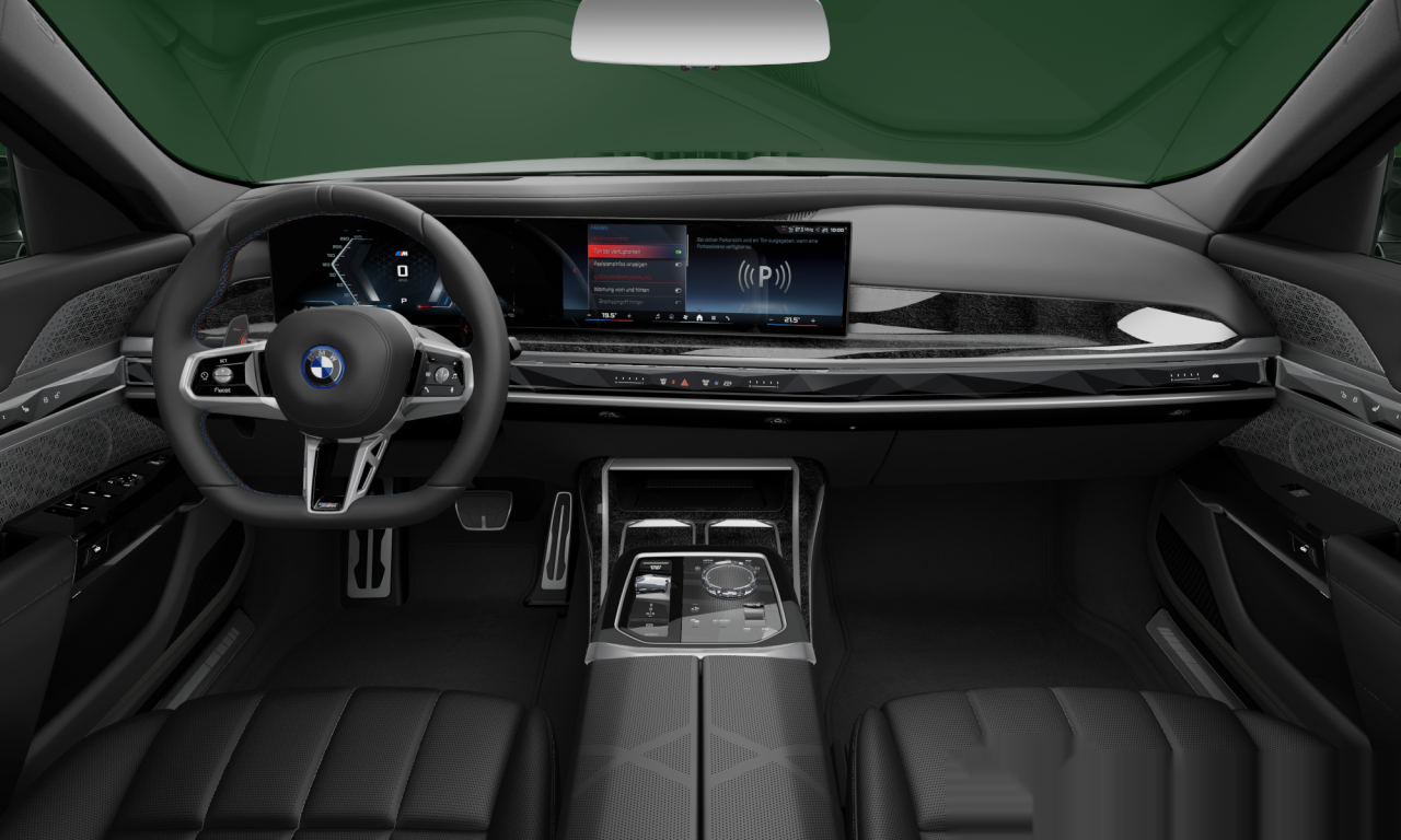Interior of BMW M760e xDrive (G70), VIN WBA52EH020CS12864