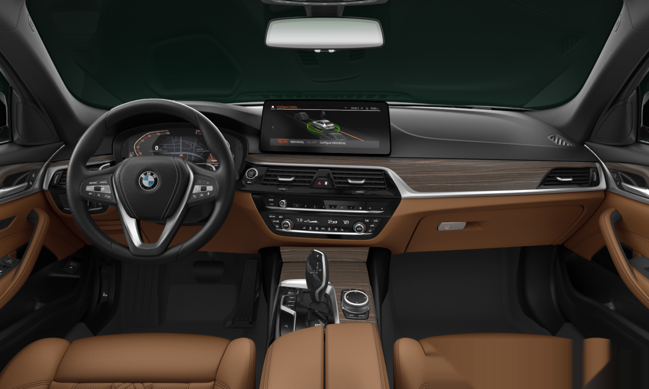 Interior of 2023 BMW 530i (G30 (MUE)), VIN WBA53BH00PCM94735