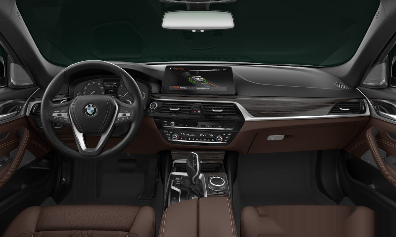 Interior of 2021 BMW 530i (G30 (MUE)), VIN WBA53BH01MWX29623