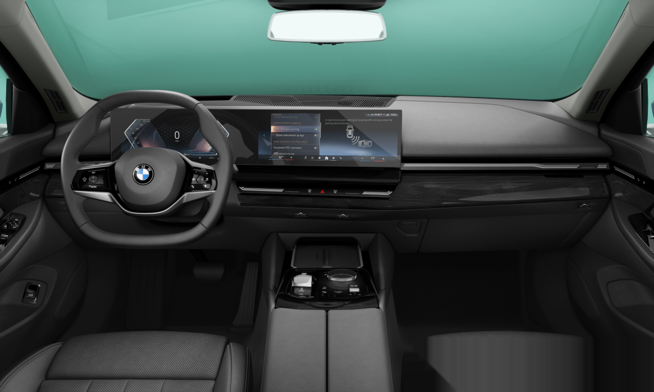 Interior of BMW 530i xDrive (G60), VIN WBA53FJ09SCU10843